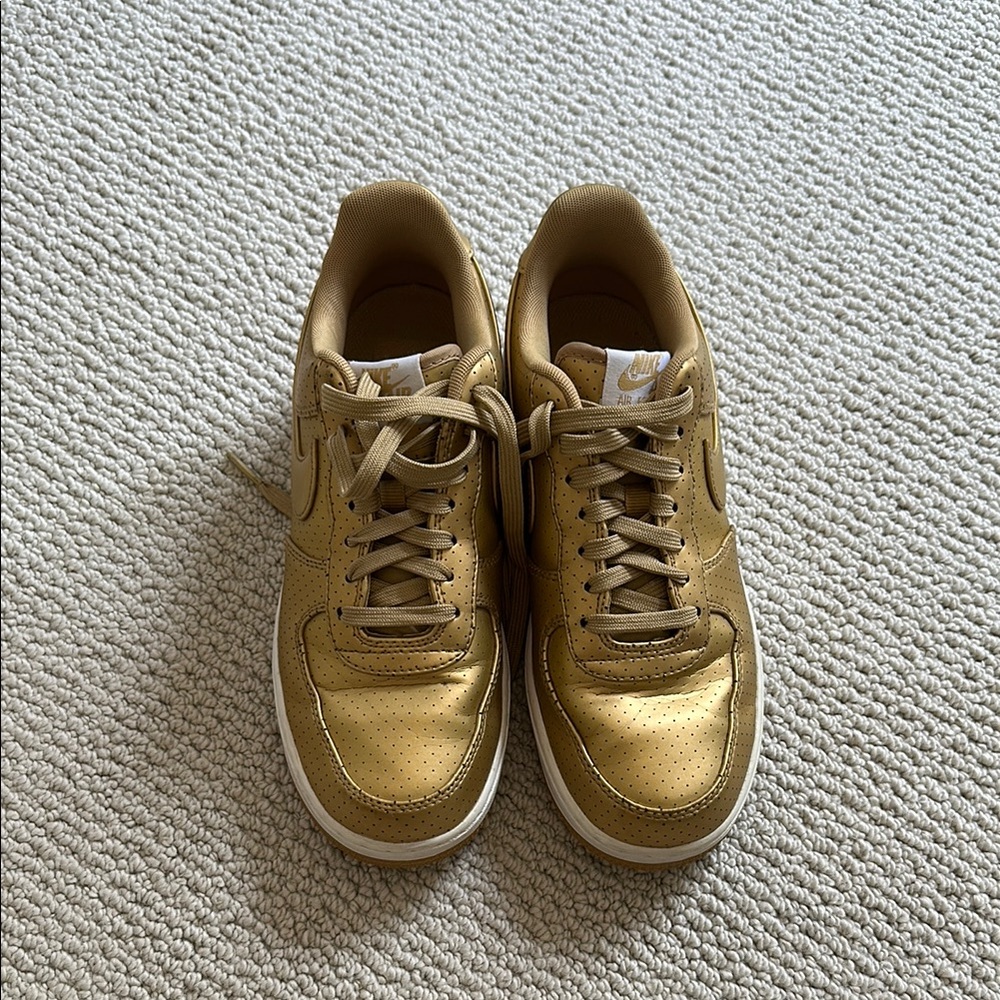 Nike Gold Sneakers